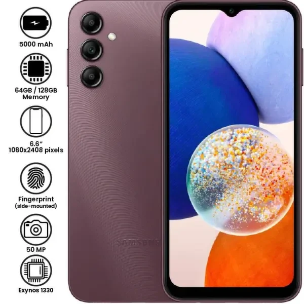 Mobitel best cheap samsung galaxy A14   used in all colors uk